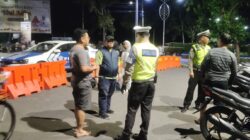 Sat Lantas Polres Lombok Barat Amankan Car Free Night di Gerung