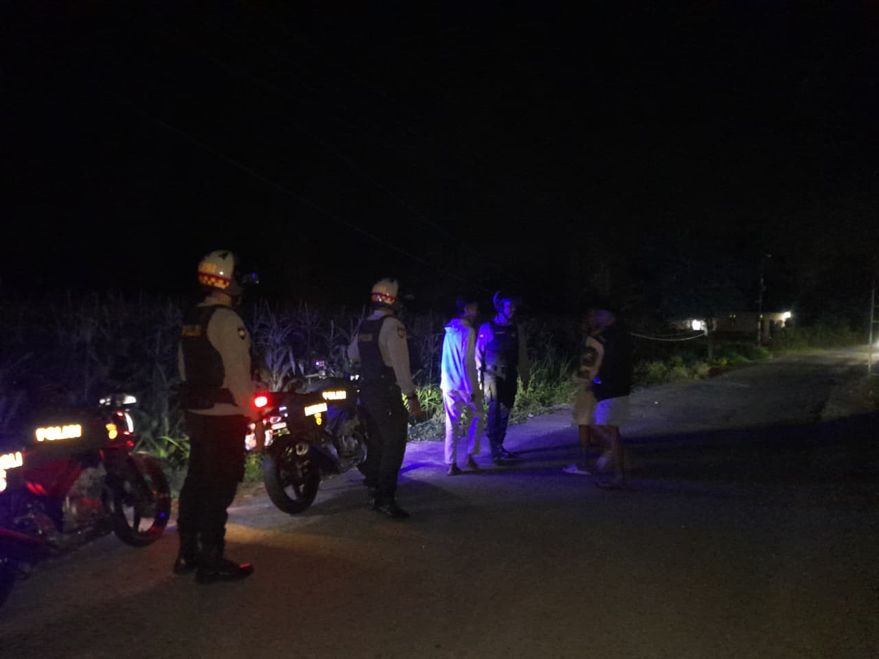 Tekan Kriminalitas 3C, Sat Samapta Polres Lombok Barat Intensifkan Patroli