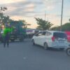 “Rawan Sore” Satlantas Polres Bima Kabupaten Laksanakan Penjagaan dan Gatur Lalin di Titik Rawan