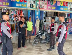 Polres Bima Perkuat Kehadiran Polisi di Tengah Masyarakat Lewat Patroli KRYD