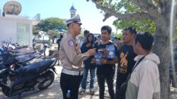 Satlantas Polres Bima Kota Ingatkan Bahaya Knalpot Tidak Sesuai Spesifikasi