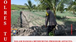 Polri Dukung Astacita, Polsek Jenu Polres Tuban jagung milik Warga di Desa Socorejo