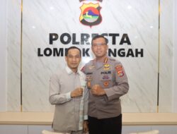 Sinergi Forkopimda, Kapolresta Loteng Terima Kunjungan Ketua DPRD Kabupaten Lombok Tengah