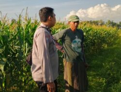 Dukung Ketahanan Pangan, Bhabinkamtibmas Polsek Labuapi Dampingi Warga Manfaatkan Lahan Pekarangan