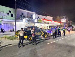 Patroli Presisi Polresta Lombok Tengah Jaga Kamtibmas pada Malam Hari