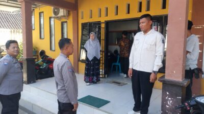 Sat Binmas Polres Sumbawa Barat Berikan Himbauan dan Penggalangan di Kelurahan Menala