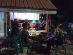 Hidupkan Kembali Semangat Siskamling, Bhabinkamtibmas Kelurahan Sampir Ajak Warga Perkuat Keamanan Lingkungan