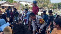 Polres Bima Kota Hadir di Tengah Duka, Bhabinkamtibmas Berikan Dukungan Moril kepada Keluarga Almarhumah