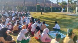 MPLS SMP 7 Mataram Diperkuat Materi Wasbang dan LKBB Babinsa