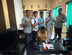 Gagal Edarkan Sabu Senilai Rp 23 Juta, Seorang Pria Diamankan Polsek Labuhan Badas di Dermaga Pantai Goa