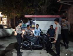 Patroli Blue Light Pleton I Sat Samapta Polres Bima Kota Ciptakan Rasa Aman di Tengah Masyarakat