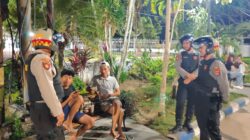 Antisipasi Kriminalitas Dini Hari, Polres Lombok Barat Intensifkan Patroli di Giri Menang Park