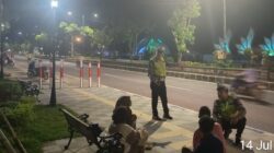 Patroli Malam Satlantas Polres Lombok Barat: Cegah Balap Liar dan Kejahatan 3C di Gerung