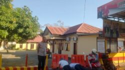 Polres Bima Kota Tertibkan Kelengkapan Kendaraan Anggota, Waka Polres Beri Teguran