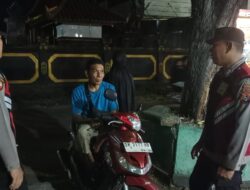 Polsek Tanjung Gelar Patroli Blue Light di Lapangan 3T, Pastikan Kamtibmas Tetap Kondusif