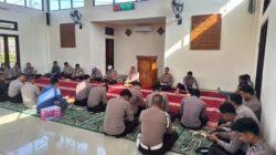 Binrohtal Rutin, Polres Bima Kota Tingkatkan Keimanan dan Integritas Personel Melalui Pembinaan Rohani