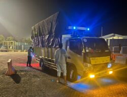 Perketat Pintu Masuk NTB, Polsek Kawasan Pelabuhan Lembar Periksa Barang Bawaan KM DLN Oasis