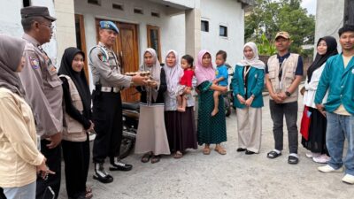 Aksi Nyata Polsek Kediri Tekan Stunting, 168 Pekan Salurkan Nutrisi Balita di Lombok Barat
