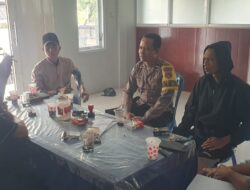 Bhabinkamtibmas Polres Bima Kota Sambang Warga dan Sosialisasikan Layanan Call Center 110