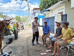 Sat Binmas Polres Bima Kota Gelar Jumat Curhat, Serap Aspirasi Masyarakat Kelurahan Sadia