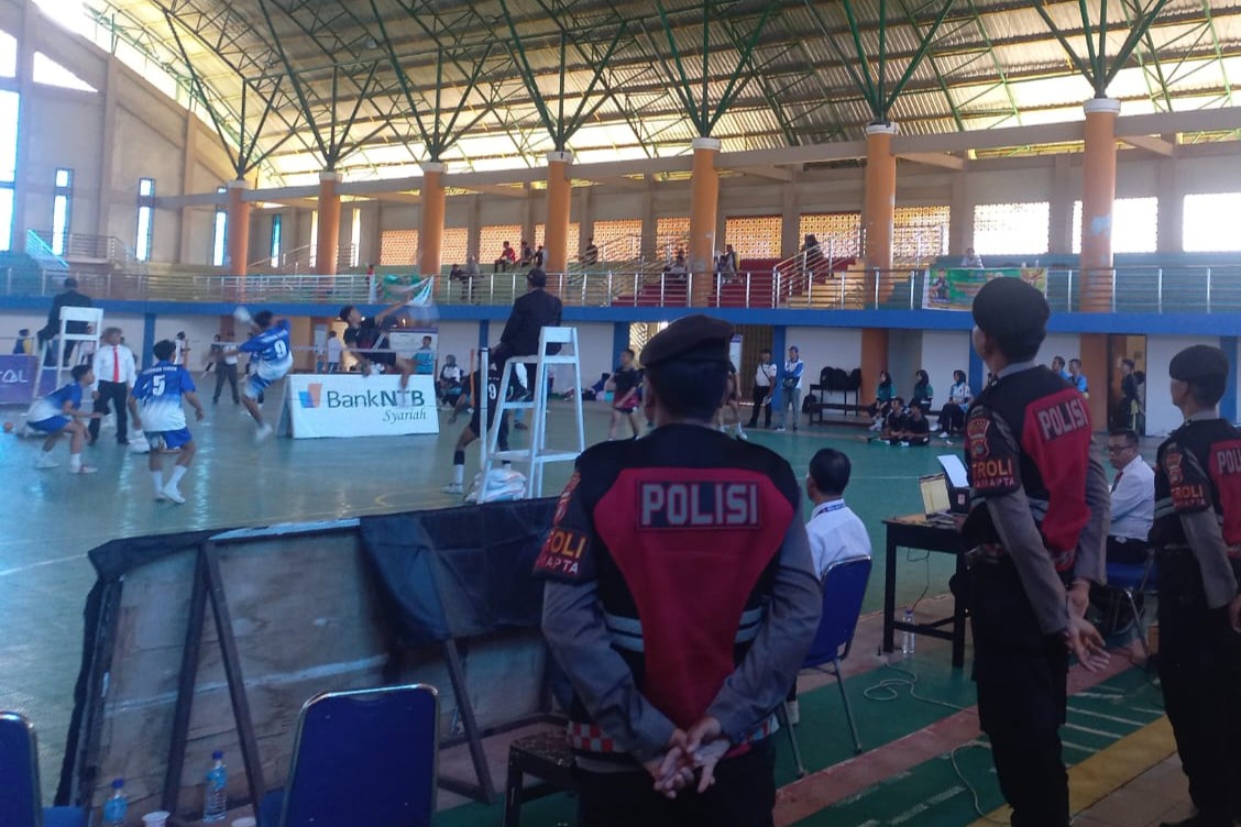 Cegah Gangguan Kamtibmas, Polres Lombok Barat Intensifkan Patroli di Lokasi PorProv VII NTB