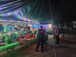 Polsek Gangga Gelar Patroli Blue Light, Antisipasi 3C dan Gangguan Kamtibmas