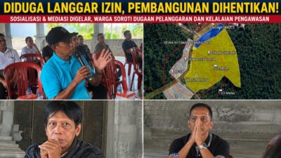 Tower Bongancina Tuai Polemik, Dewa Mertayasa: SP Sudah Keluar, Kenapa Proyek Masih Jalan?