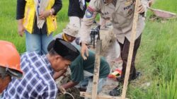 BKTM Polsek Monta Hadir Sosialisasi Program Percepatan Peningkatan Tata Guna Air Irigasi (P3-TGAI) di Desa Binaannya