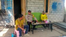 Bhabinkamtibmas Desa Jala Ajak Warga Jaga Kamtibmas dan Optimalkan Pekarangan untuk Dukung Ketahanan Pangan