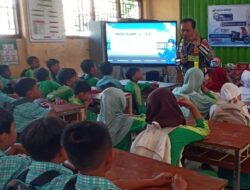 Sat Lantas Polres Lombok Barat dan Astra Motor NTB Gelar Edukasi Safety Riding Sejak Dini di SDN 01 Cendi Manik Sekotong