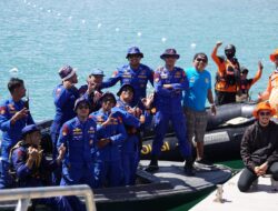 Ditpolairud Polda NTB Maksimalkan Pengamanan Porprov NTB 2026 Cabang Olahraga Fin Swimming di Perairan Tawun