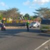 Rawan Sore, Satlantas Polres Bima Kabupaten Siaga di Titik Rawan Kecelakaan dan Kepadatan Arus Lalulintas