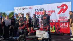 Semarakkan Hari Koperasi Nasional, Kapolres Sumbawa Barat Hadiri Car Free Day dan Senam Sehat Bersama Forkopimda