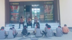 Sat Binmas Polres Bima Kota Berikan Pembinaan dan Pelatihan kepada Anggota Saka Bhayangkara