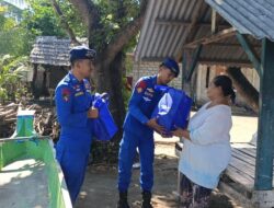 Gerakan 1000 Rupiah Ditpolairud Polda NTB Hadirkan Bantuan Sosial bagi Masyarakat Pesisir Lombok Timur