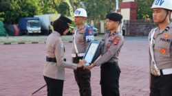 Tegas Tegakkan Disiplin, Polres Sumbawa Gelar Upacara PTDH Personil yang Lakukan Pelanggaran