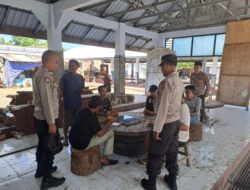 Sat Binmas Polres Bima Kota Laksanakan Cooling System dan Himbauan Kamtibmas di Kelurahan Penaraga
