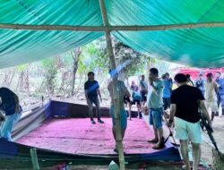Tim Opsnal Sat Reskrim Polres Bima Kota Bubarkan Judi Sabung Ayam di Sambinae, Amankan Barang Bukti