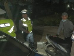 Satlantas Polres Lombok Barat Intensifkan Patroli Malam di Bypass BIL Cegah Balap Liar