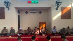 Binrohtal Rutin, Polres Bima Kota Perkuat Keimanan dan Mental Personel Sebelum Bertugas