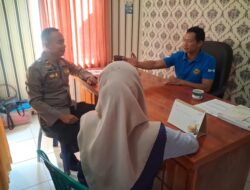 Tingkatkan kemampuan literasi hukum , Kasi humas terima kunjungan silaturahmi sikum polres sumbawa barat