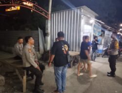 Patroli Blue Light Polsek Rasanae Barat Intensifkan Cegah Gangguan Kamtibmas di Wilayah Hukum Polres Bima Kota