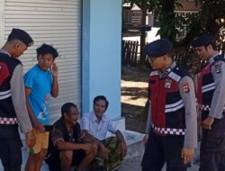 Sat Samapta Polres Sumbawa Barat Sambangi Permukiman Desa Sebubuk, Perkuat Patroli Dialogis Jaga Kamtibmas