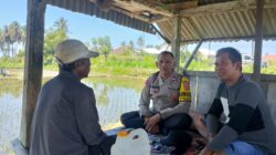 Bhabinkamtibmas Desa Apitaik Ajak Warga Bersama Jaga Kamtibmas dan Tingkatkan Ronda Malam