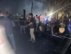 Kapolresta Loteng Dampingi Kapolda NTB Tinjau Langsung Kebakaran Dusun Sade, di Pujut