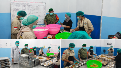 Dari Dapur SPPG ke Warga, Babinsa Kawal Ribuan Penerima MBG