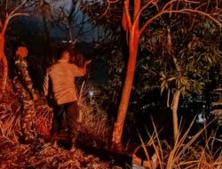 TNI, Polri dan Warga Gerak Cepat Padamkan Kebakaran
