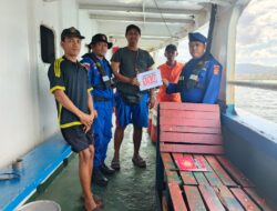 Patroli Perairan dan Sosialisasi Call Center 110, Sat Polairud Polres Bima Kota Tingkatkan Keselamatan Pelayaran di Teluk Bima