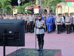 Jelang HUT RI ke-81, Polres Sumbawa Gelar Apel Siaga Kamtibmas Sekaligus Ikuti Arahan Kapolda NTB via Zoom