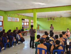 Police Go To School, Polsek Asakota Berikan Edukasi Bahaya Narkoba, Tertib Berlalu Lintas dan Anti-Bullying di SMA Muhammadiyah